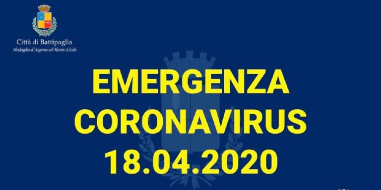 Battipaglia, Covid-19: aggiornamento su casi e tamponi effettuati