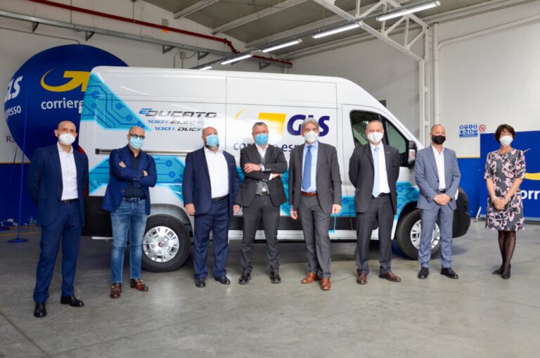 Il primo Ducato Elettrico arriva a Milano. A testarlo un’azienda salernitana per GLS