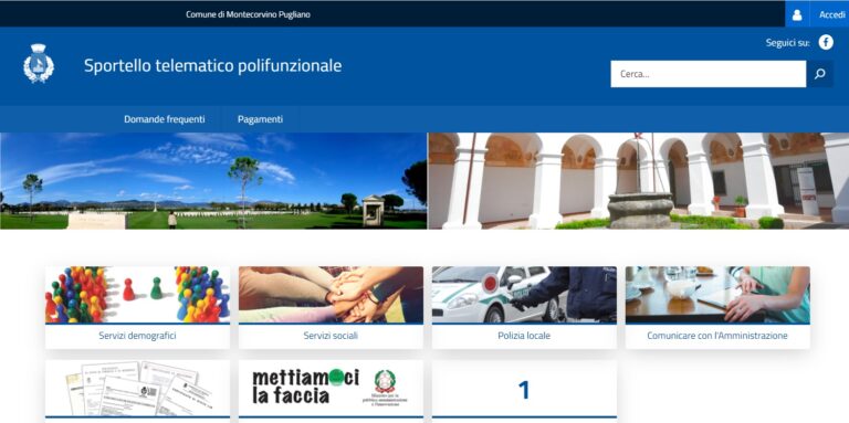 Montecorvino Pugliano attiva lo sportello telematico