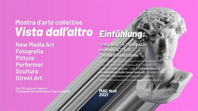 “Vista dall’Altro”: la Mostra d’Arte Collettiva del MacFest2021