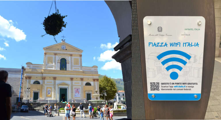 Cava, attivate postazioni WiFi nel centro cittadino