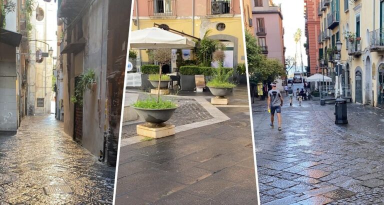 Salerno, continuano le pulizie e i lavaggi delle strade