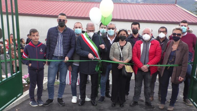 Montecorvino Rovella, inaugurata la struttura “Sala” a San Martino