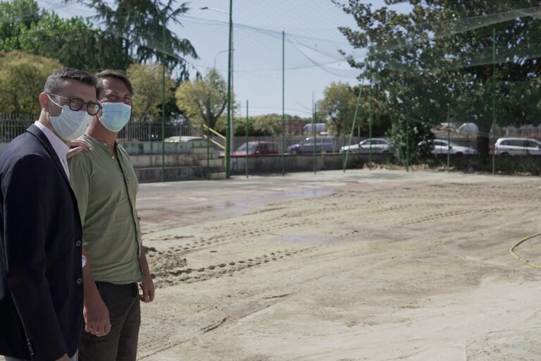 Pontecagnano Faiano, domenica il taglio del nastri ai campetti di tennis